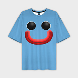 Футболка оверсайз мужская Huggy Waggy smile, цвет: 3D-принт