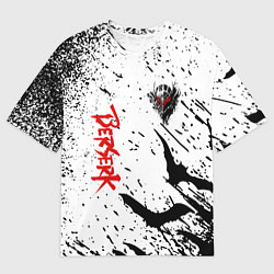 Футболка оверсайз мужская Берсерк: Гранж, цвет: 3D-принт