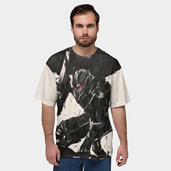 Футболка оверсайз мужская BERSERK ILLUSTRATION БЕРСЕРК, цвет: 3D-принт — фото 2