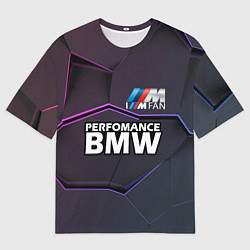 Мужская футболка оверсайз BMW Perfomance