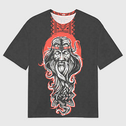 Мужская футболка оверсайз Сварог Славянский