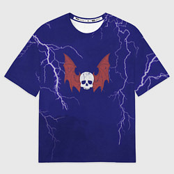 Футболка оверсайз мужская Повелители ночи до Ереси цвет легиона, цвет: 3D-принт