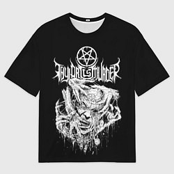 Мужская футболка оверсайз Thy Art Is Murder - Hate