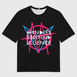 Мужская футболка оверсайз Mindless Self Indulgence MSI
