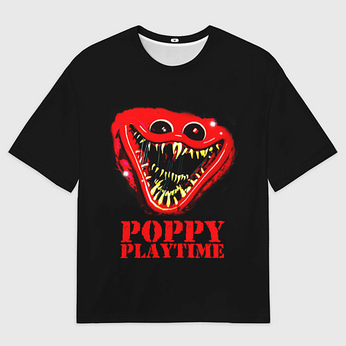 Мужская футболка оверсайз Poppy Playtime / 3D-принт – фото 1