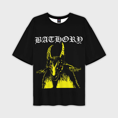 Мужская футболка оверсайз Bathory / 3D-принт – фото 1