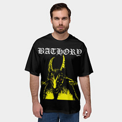 Футболка оверсайз мужская Bathory, цвет: 3D-принт — фото 2