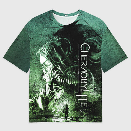 Мужская футболка оверсайз Chernobylite Чернобылит игра / 3D-принт – фото 1