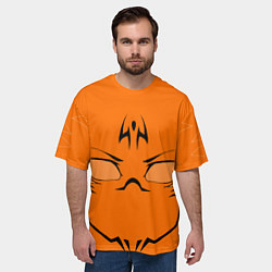 Футболка оверсайз мужская Двуликий Сукуна, цвет: 3D-принт — фото 2
