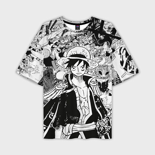 Мужская футболка оверсайз Ван Пис, One Piece, манга / 3D-принт – фото 1