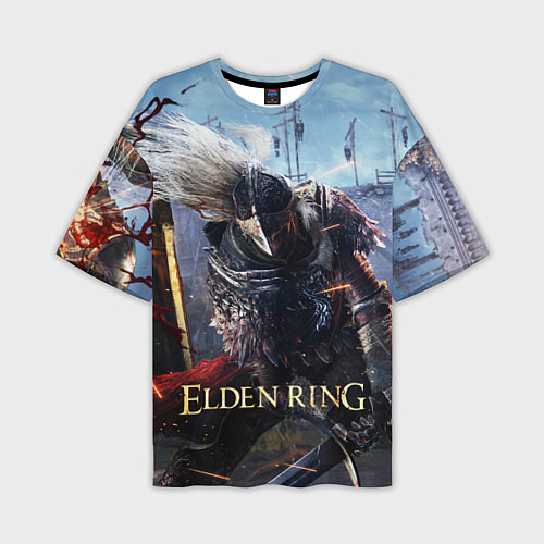 Мужская футболка оверсайз Elden Ring игра / 3D-принт – фото 1