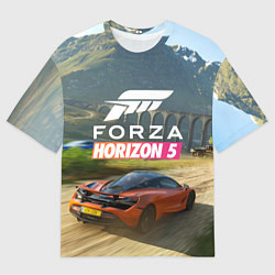Мужская футболка оверсайз Forza Horizon 5, игра