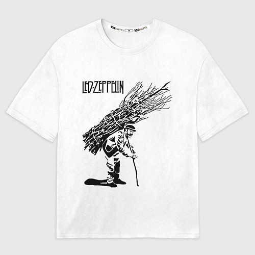 Мужская футболка оверсайз Led Zeppelin IV / 3D-принт – фото 1