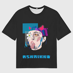 Футболка оверсайз мужская Acid Ashnikko, цвет: 3D-принт