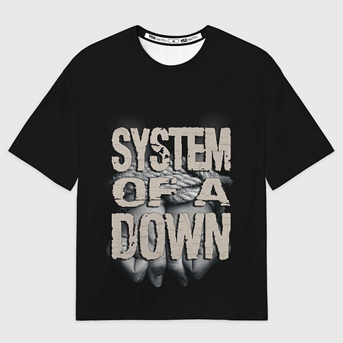 Мужская футболка оверсайз System of a Down / 3D-принт – фото 1
