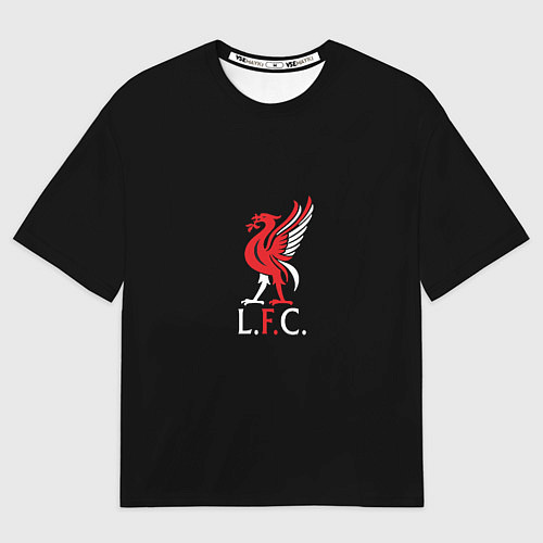 Мужская футболка оверсайз Leverpool YNWA / 3D-принт – фото 1