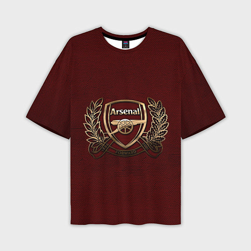 Мужская футболка оверсайз Arsenal London / 3D-принт – фото 1