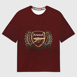 Футболка оверсайз мужская Arsenal London, цвет: 3D-принт