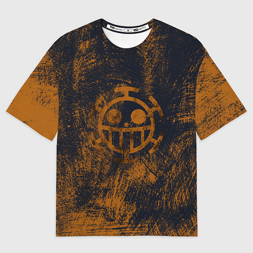 Мужская футболка оверсайз Пираты сердца из Ван Пис / 3D-принт – фото 1