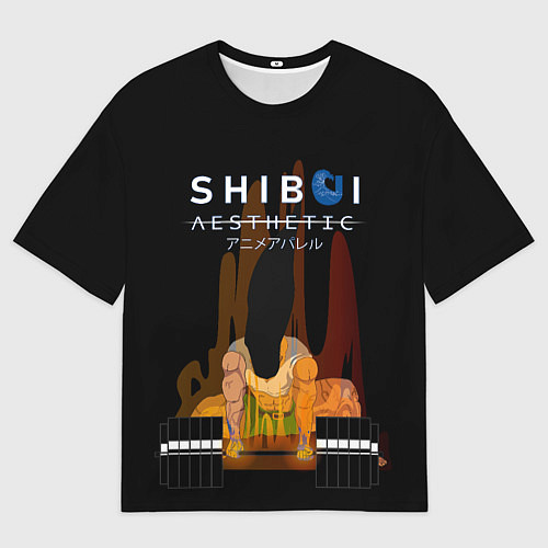 Мужская футболка оверсайз Гон Фрикс со штангой / 3D-принт – фото 1