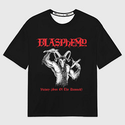 Футболка оверсайз мужская Blasphemy - Victory, цвет: 3D-принт