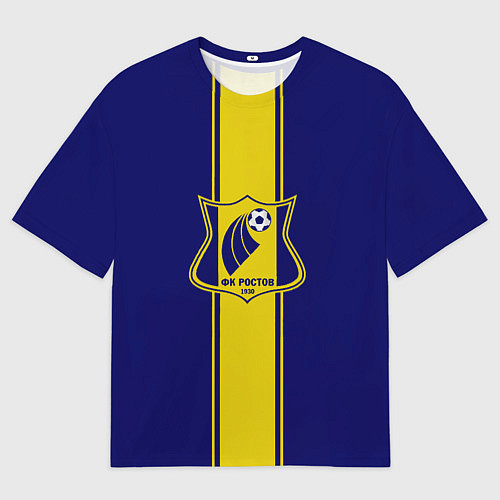 Мужская футболка оверсайз Ростов- жемчужина Юга / 3D-принт – фото 1