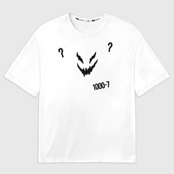 Футболка оверсайз мужская Zxc 1000-7, цвет: 3D-принт