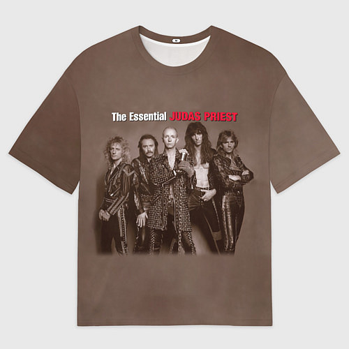 Мужская футболка оверсайз The Essential Judas Priest / 3D-принт – фото 1