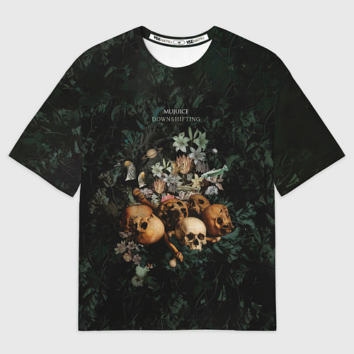 Мужская футболка оверсайз Дауншифтинг / 3D-принт – фото 1