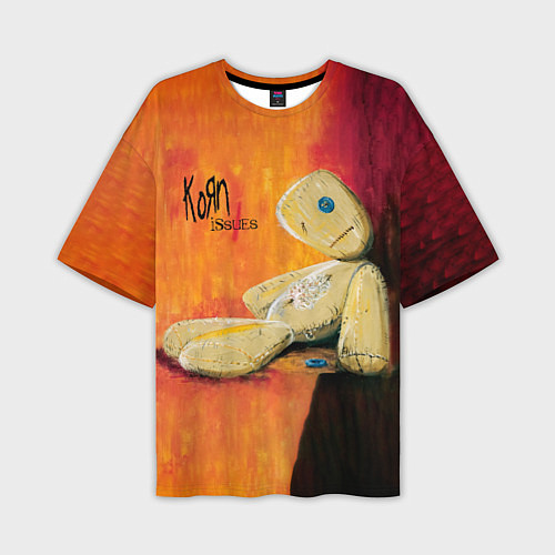 Мужская футболка оверсайз Issues - Korn / 3D-принт – фото 1