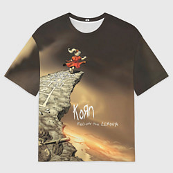 Футболка оверсайз мужская Follow the Leader - Korn, цвет: 3D-принт