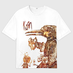 Мужская футболка оверсайз Untitled - Korn