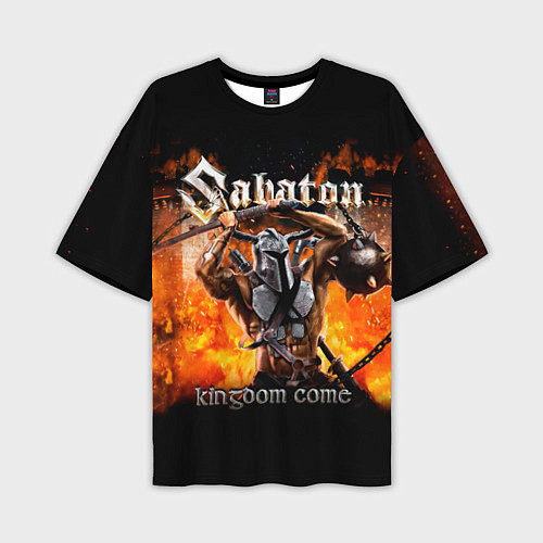 Мужская футболка оверсайз Kingdom Come - Sabaton / 3D-принт – фото 1