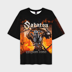 Мужская футболка оверсайз Kingdom Come - Sabaton
