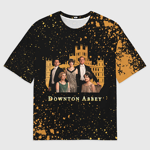 Мужская футболка оверсайз Аббатство Даунтон Downton Abbey / 3D-принт – фото 1