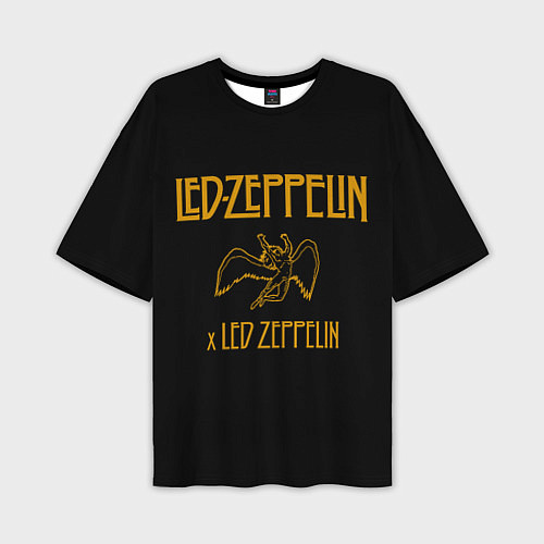 Мужская футболка оверсайз Led Zeppelin x Led Zeppelin / 3D-принт – фото 1