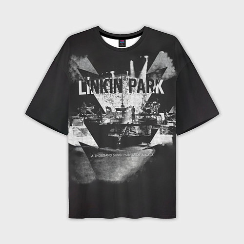 Мужская футболка оверсайз A Thousand Suns: Puerta De Alcala - Linkin Park / 3D-принт – фото 1
