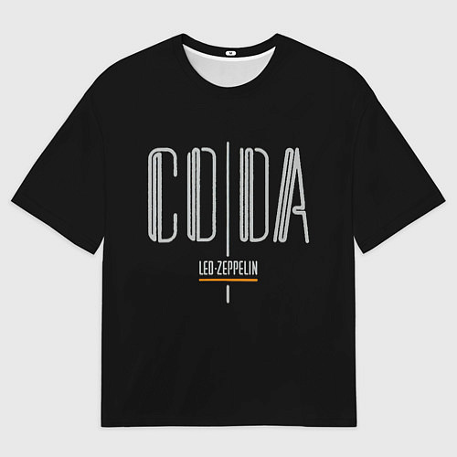 Мужская футболка оверсайз Coda - Led Zeppelin / 3D-принт – фото 1