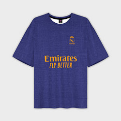 Мужская футболка оверсайз Real Madrid Benzema 9 Viola Theme