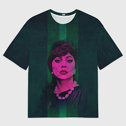 Мужская футболка оверсайз Постер Gaga