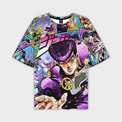 Мужская футболка оверсайз JoJos Bizarre Adventure: Josuke