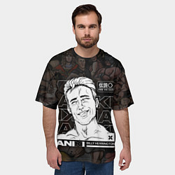 Футболка оверсайз мужская BILLY HERRINGTON ANIKI, цвет: 3D-принт — фото 2