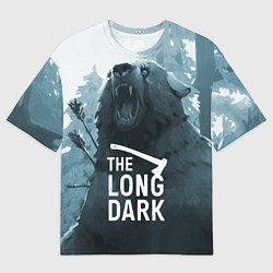 Мужская футболка оверсайз The Long Dark медведь