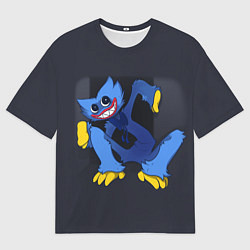 Футболка оверсайз мужская ВОТ И ХАГГИ ВАГГИ - POPPY PLAYTIME, цвет: 3D-принт