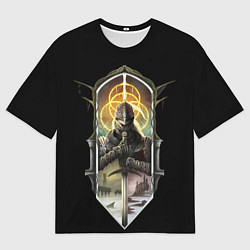 Мужская футболка оверсайз Elden Ring fire keeper