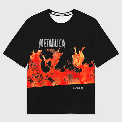 Мужская футболка оверсайз Load - Metallica / 3D-принт – фото 1