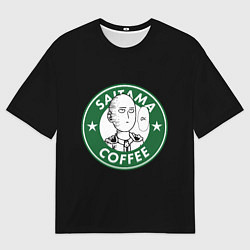 Футболка оверсайз мужская ONE-PUNCH MAN OK COFFEE, цвет: 3D-принт