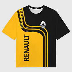 Мужская футболка оверсайз Renault Рено