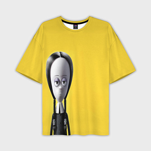 Мужская футболка оверсайз Семейка Аддамс - Горящий Тур Уэндзи / 3D-принт – фото 1
