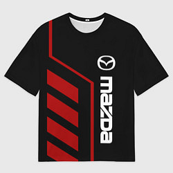 Футболка оверсайз мужская МАЗДА MAZDA, цвет: 3D-принт